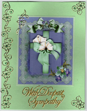 Cross and Easter Blessings by Jan Barcelo