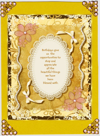 Birthday Blessings 2 by Jan Barcelo