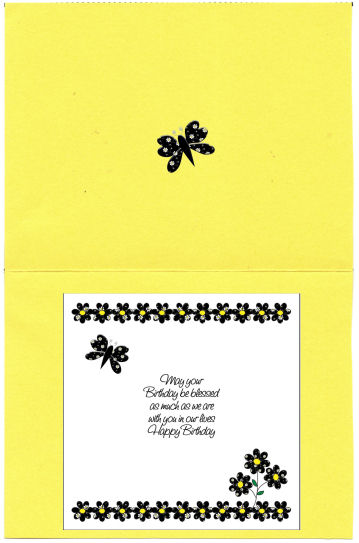Daisy Daisy 8x8 Inch Insert by Jan Barcelo