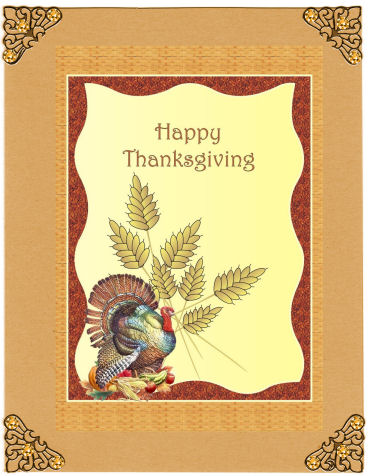 A4 "thanksgiving Wheat" 2 by Jan Barcelo