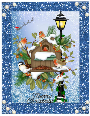 Christmas with the Robins and Friend by Jan Barcelo