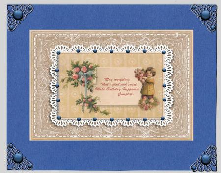 Quick Cut & Fold Card with Verse by Jan Barcelo