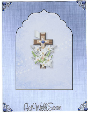 Elegant Easter Insert by Jan Barcelo