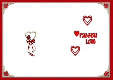 Floral Heart Insert 5 by Jan Barcelo