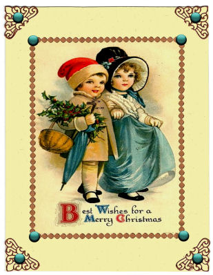 Vintage Christmas Wishes by Jan Barcelo