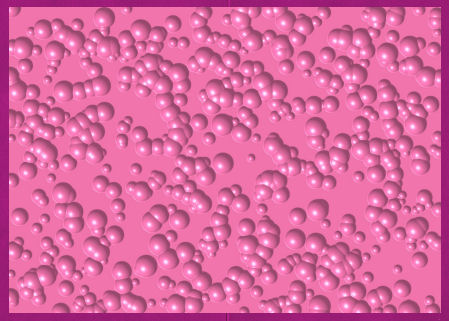 Pink Bubbles Backing Sheet by Jan Barcelo