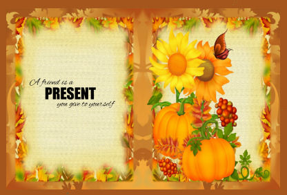 Autumn Colours Notelets/greetings Cards by Jan Barcelo