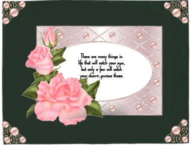 Pink Roses on Frame Step by Step by Jan Barcelo