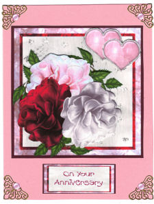 Roses for an Anniversary by Jan Barcelo