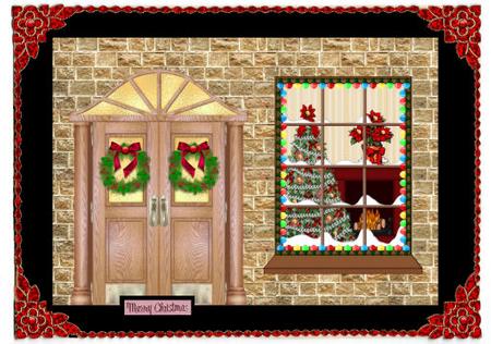 Christmas House 2 by Jan Barcelo
