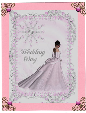 Wedding Day Pink Dress 1 by Jan Barcelo
