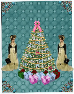 Dusky Teal Mini Quilted A4 Backing Paper by Jan Barcelo