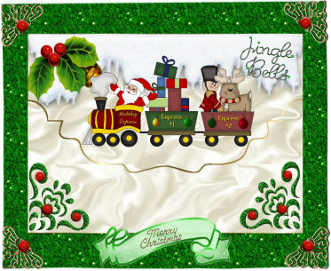 All Aboard the Santa Train! by Jan Barcelo