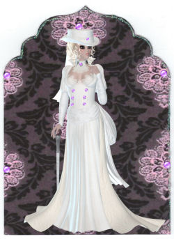 Vintage Elegant Top Card Base by Jan Barcelo