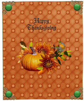 Burnt Orange Mini Quilted A4 Backing Paper by Jan Barcelo