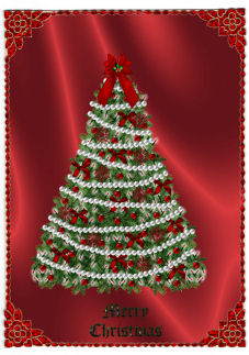Sumptuous Satin Backing Paper - Ruby Red by Jan Barcelo