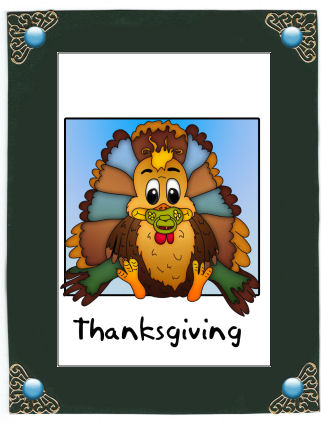 First Thanksgiving Baby Turkey by Jan Barcelo