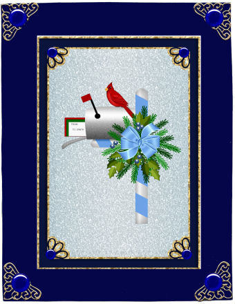 Adorable Card Backings / Bases Set 7 by Jan Barcelo