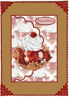 Strawberry Sundae by Jan Barcelo