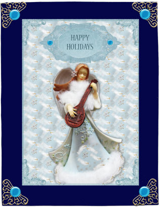 Angel Step by Step Decoupage Card Sheet by Jan Barcelo