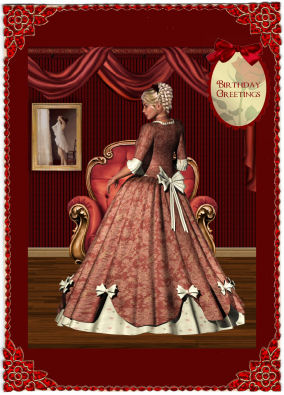 Remembering Quick Card with Decoupage by Jan Barcelo