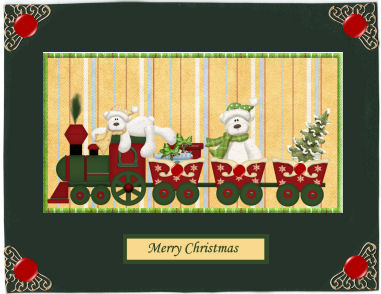 Christmas Train to Bear Land by Jan Barcelo