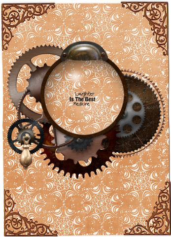 Pale Snowflake Burnt Orange A4 Backing Paper by Jan Barcelo