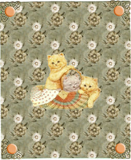 Autumn Flowers 6 Background Paper by Jan Barcelo
