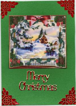 An Olde Wolde Christmas Card - Bottom Stacker by Jan Barcelo