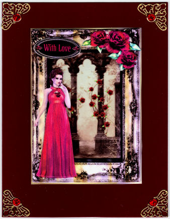 Scarlet - 3D Frame Single Sheet Kit by Jan Barcelo