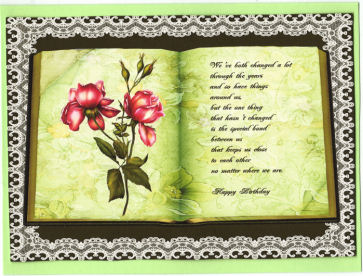 Lace Rose Book by Jan Barcelo