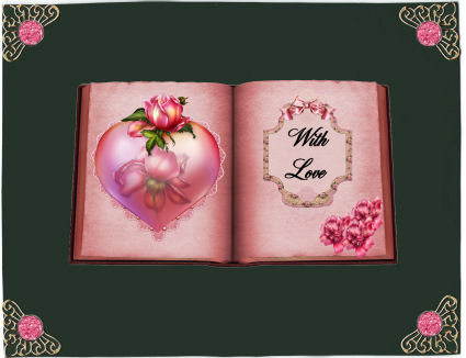 Rose Heart Book by Jan Barcelo