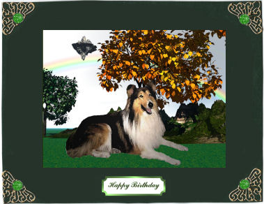 Lassie Come Home Quick Card by Jan Barcelo