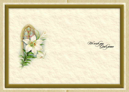 Easter Lilies Insert by Jan Barcelo