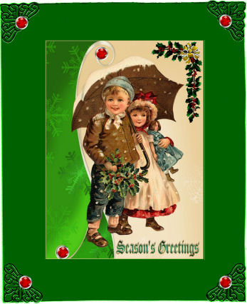 Vintage Christmas Kids by Jan Barcelo
