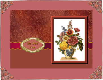 Autumn Floral (1) by Jan Barcelo