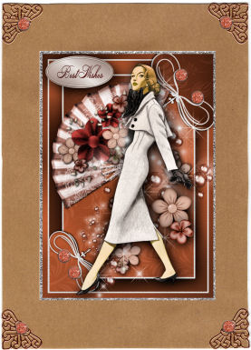 Woman of Mystery Card Front 2 by Jan Barcelo