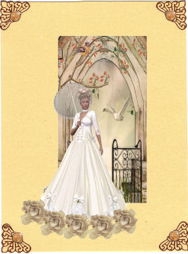 Afternoon in the Park Decoupage Sheet by Jan Barcelo