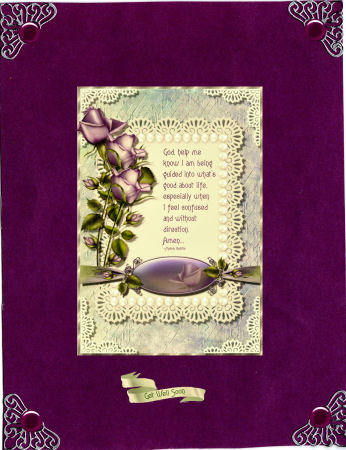 Help Me When I Am Confused Card Topper by Jan Barcelo