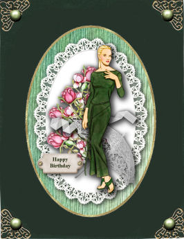 Say It with Love Card Topper by Jan Barcelo