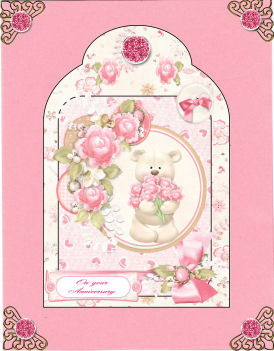 Wedding or Anniversary Bear by Jan Barcelo