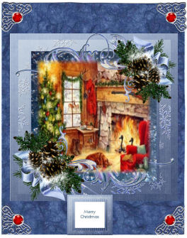 A Happy Christmas Scene by Jan Barcelo