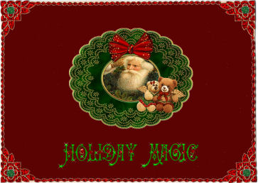 Vintage Toppers Christmas by Jan Barcelo