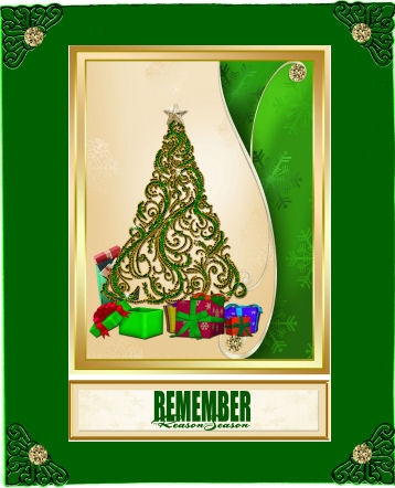 Quick Layered Christmas Card #2 by Jan Barcelo