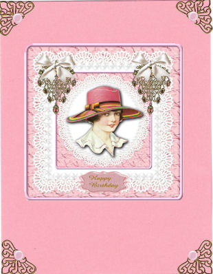 Vintage Elegant Beauty by Jan Barcelo