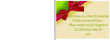 Holiday Greetings, Insert for Christmas by Jan Barcelo