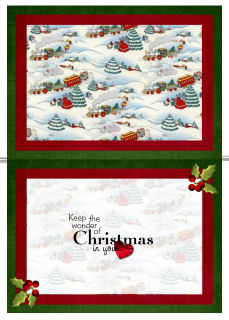 The Christmas Express Insert by Jan Barcelo
