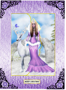 Wonderland Envelope Card with 3D Elements by Jan Barcelo