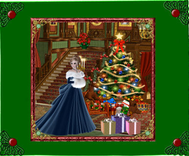 Christmas Home Decoupage Topper by Jan Barcelo