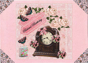 Belated Birthday in Pink by Jan Barcelo